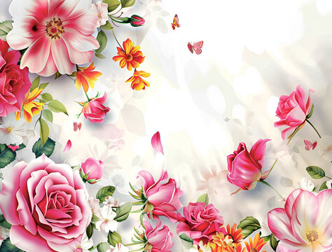 Pink Roses Template
Life live love enjoy positivity grateful passion
Blank invitation template png roses