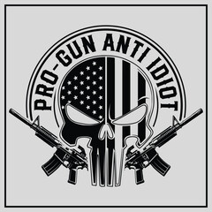 Fototapeta premium I Plead The 2nd Amendment We The People t-Shirt Design, 2nd Amendment shirt