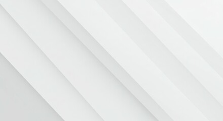 Obraz premium Minimalist geometric pattern, subtle diagonal stripes, light gray on white background, soft gradient shading, clean modern design, abstract wallpaper texture, monochromatic, subtle contrast, simple el