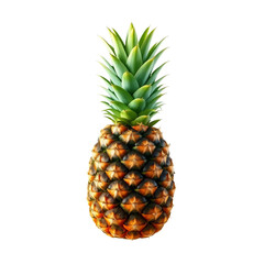 Fototapeta premium Pineapple isolated on transparent background