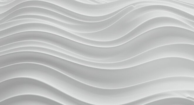 Abstract waves, grayscale texture, smooth undulating lines, flowing curves, minimalist design, subtle gradients, monochromatic pattern, organic shapes, soft ripples, silky surface, ethereal background