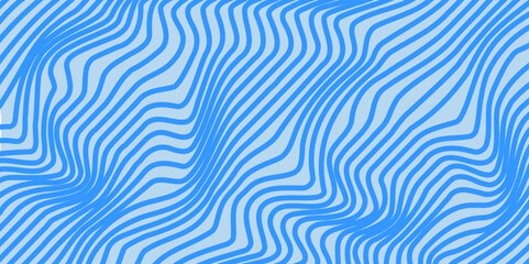 Fototapeta premium Distorted 3D Lines background. Abstract Lines Background.