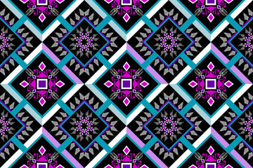 Geometric ethnic pattern seamless design for background ,Tribal geometric seamless patterns, ethnic design, hipster backdrop, wallpaper Background, Design curtain, carpet ,fabric ,textile