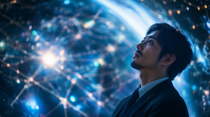 Japan  people see the bright dream future of AI