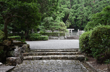 天智天皇陵　京都市山科区御陵