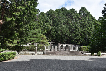 天智天皇陵　京都市山科区御陵