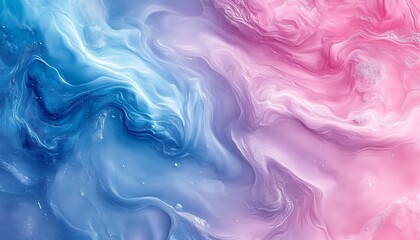 Obraz premium Abstract swirl paint texture, vibrant colors