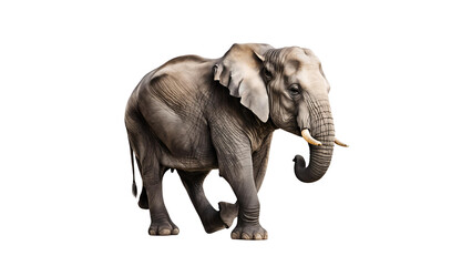 Obraz premium elephant isolated on white