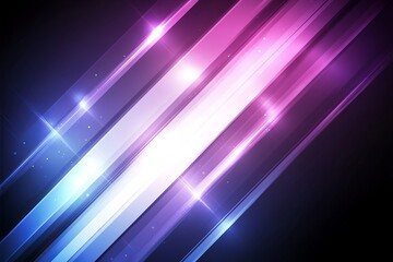 Abstract technology background with a blue gradient and curved lines vector presentation design, in a flat style, a minimalistic background. Illustration of a futuristic background