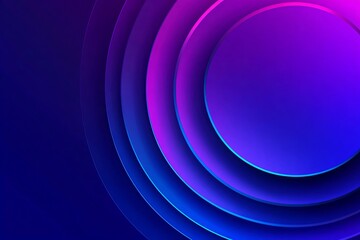 Fototapeta premium Abstract technology background with a blue gradient and curved lines vector presentation design, in a flat style, a minimalistic background. Illustration of a futuristic background