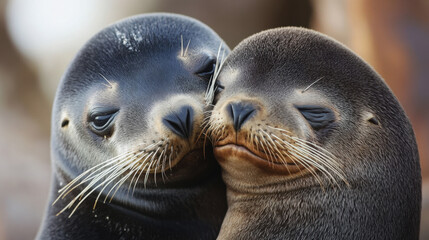 Fototapeta premium International Seal Protection Day