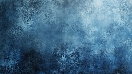Fototapeta premium A textured canvas of faded blue, reminiscent of aged leather, providing a backdrop for your design, evoking a sense of vintage charm.
