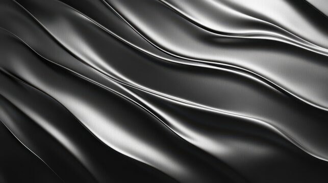 Fototapeta A textured backdrop of muted metallic grays, hinting at a metallic sheen, with subtle silver accents, creating a minimalist and abstract monochrome background.