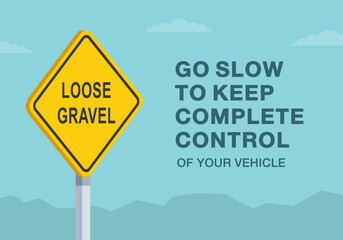 Safe driving tips and traffic regulation rules. Close-up of United States 