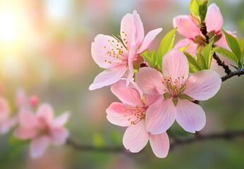 Obraz premium Pink Spring Blossoms