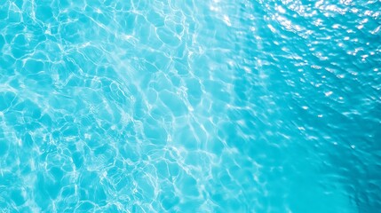 Obraz premium Clear blue water surface texture background