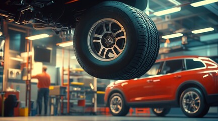 Auto Repair Shop: Tire Inspection and Wheel Alignment for Safe Driving