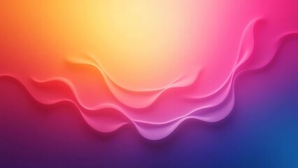 Obraz premium Abstract Colorful Wave Background: Gradient, Flowing, Dynamic Design