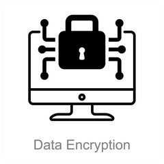 Obraz premium Data Encryption