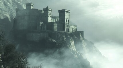 castle in the mist