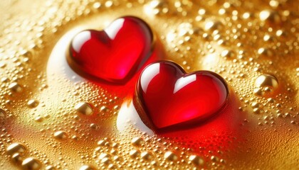 Fototapeta premium Heart shapes