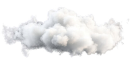 white smoke on white background