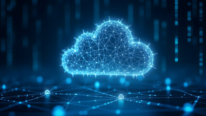 "Futuristic Cloud Network"