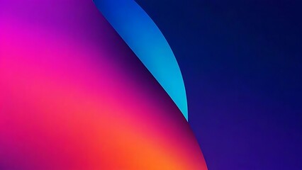 Abstract Gradient Background: Blue, Purple, and Orange Hues
