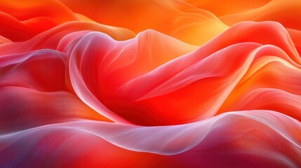 Obraz premium Red canyon swirling texture, desert background, abstract art