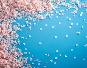 桜の花びらの背景フレーム