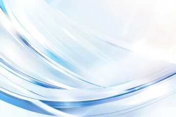 Abstract blue and white wave background design