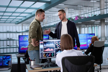 Intense Multiracial Business Team Arguing
