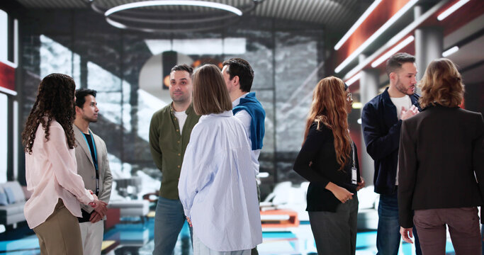 Corporate Diverse Team of Business People