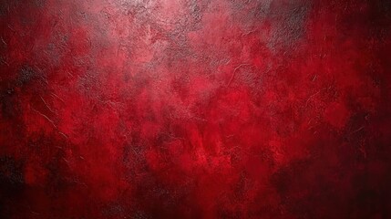 Fototapeta premium Red textured background, dark vignette, design element
