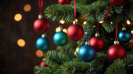 Christmas Tree with Decorations