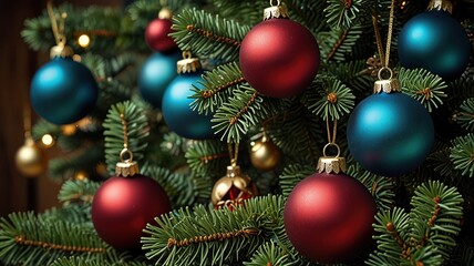 Christmas Tree with Decorations