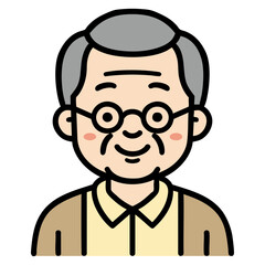 할아버지 아이콘