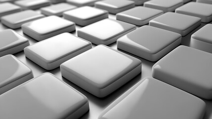 The white squares on the metallic background show a pattern