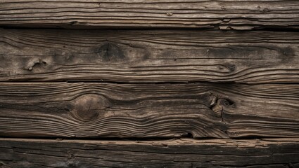 Obraz premium Textured wooden wall with natural patterns and weathered finish suitable for backgrounds or design elements.
