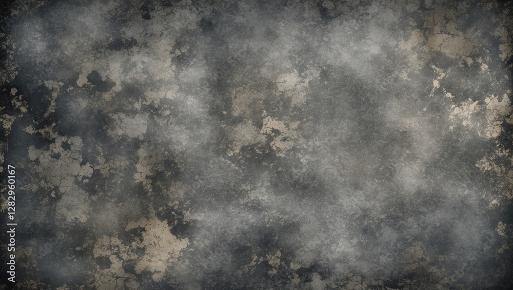 Poster textured abstract background with dark and light mottled patterns suitable for various design applic