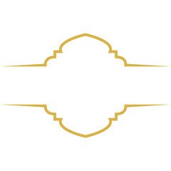 Islamic Border Frame