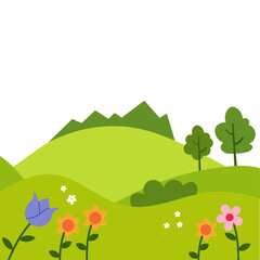 Obraz premium Spring Landscape