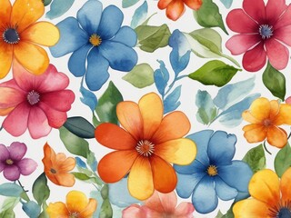 flower, pattern, seamless, floral, vector, wallpaper, spring, nature, decoration, summer, design, illustration, flowers, texture, blossom, pink, art, fabric, leaf, textile, plant, color, garden, ornam