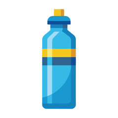 Fototapeta premium water bottle flat icon vector illustration