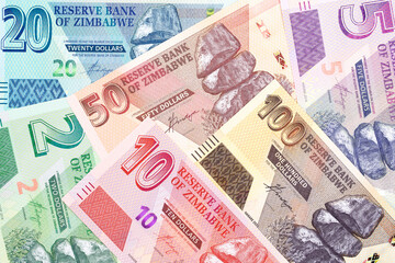 Zimbabwean money new serie of banknotes