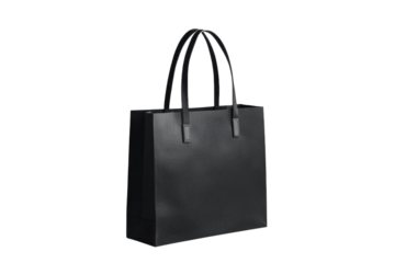 Stylish black tote bag for everyday use
