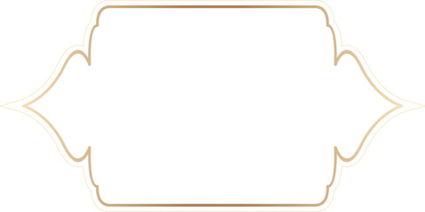 Gold Islamic Frame