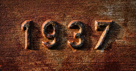1937 Jahreszahl