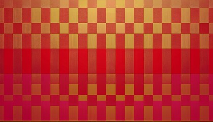 和柄、和風イメージの背景素材（朱色、金）