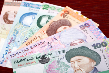 Old Kyrgyzstani money a business background